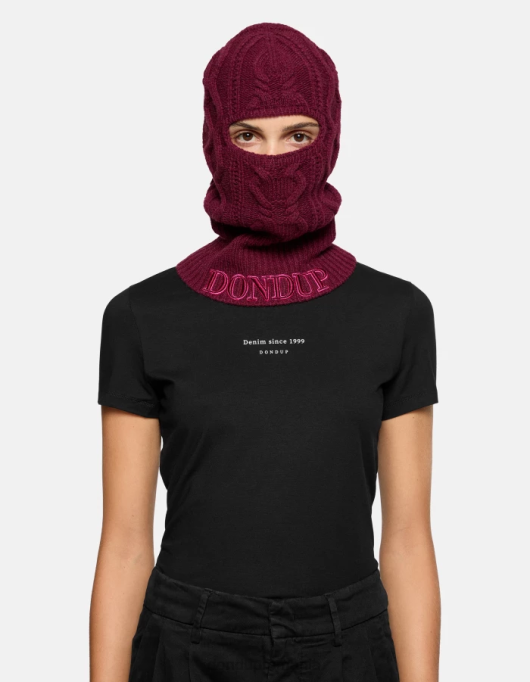 femei balaclava de lana V84D550 accesorii barbabietola DONDUP